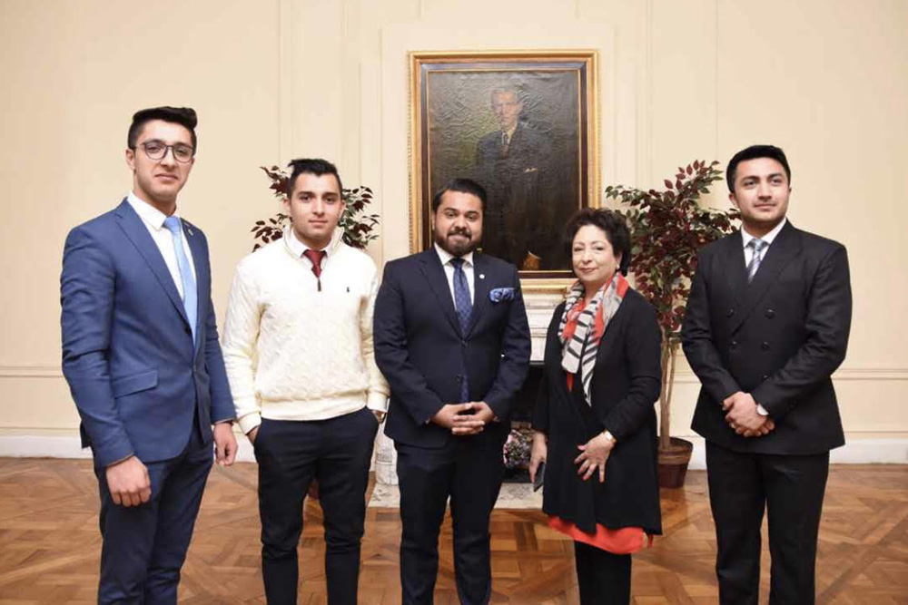 Consulate General of Pakistan New York alongside Maleeha Lodhi (Former Pakistan Ambassador to the United Nations)